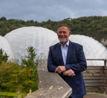 John Wilkinson at the Eden Project